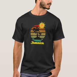 Camiseta Mulheres — Sunset Retro Beach Cruise — Férias de V