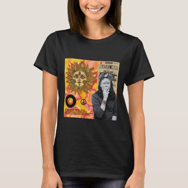 Camiseta Mulheres T-Shirt Hippie (Frente)