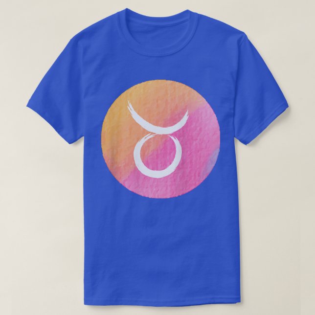 Camiseta Mulheres Taurus Astrologia Horoscópio Mulheres Ado (Frente do Design)
