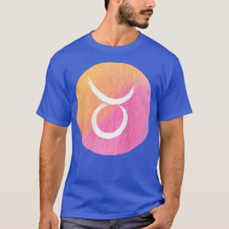 Camiseta Mulheres Taurus Astrologia Horoscópio Mulheres Ado