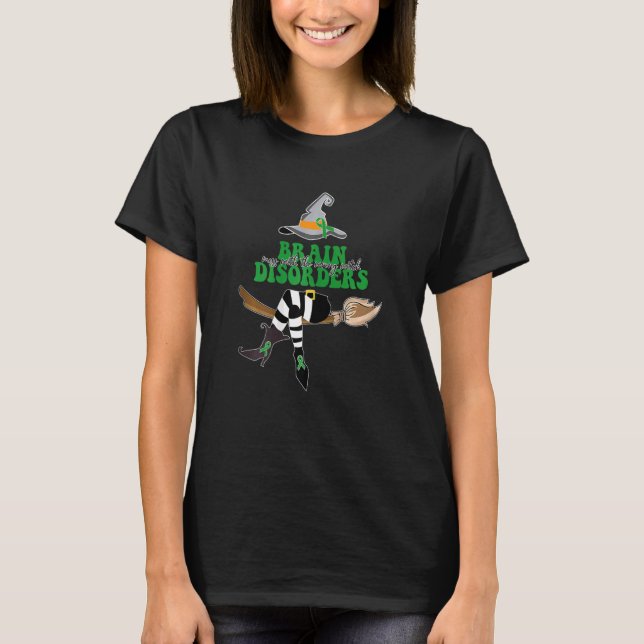 Camiseta Mulheres Testemunham Distúrbios Cerebrais Combatem (Frente)