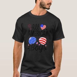 Camiseta Mulheres Todos Os Rapazes Americanos 4 De Julho Me