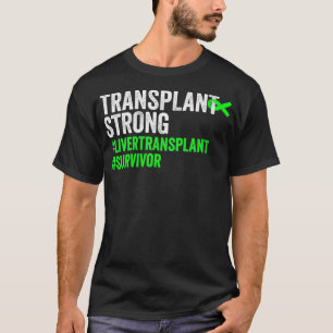 Camiseta Mulheres Transplantam Forte Sobrevivência De Trans