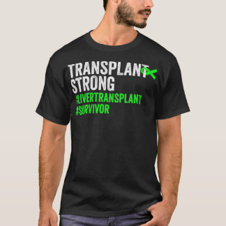 Camiseta Mulheres Transplantam Forte Sobrevivência De Trans
