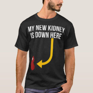 Camiseta Mulheres Transplantes De Rim Oferecem Minha Nova R