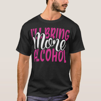 Camiseta Mulheres Trarão Mais Álcool BFF Coincando Meninas