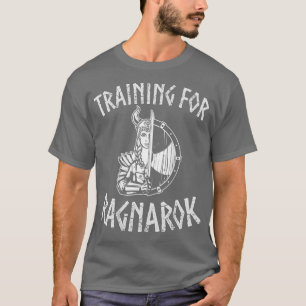 Camiseta Mulheres Treinando Rapariga Ragnarok Viking Wing