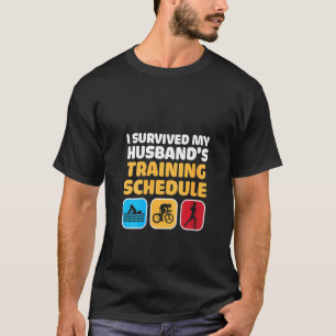 Camiseta Mulheres Triathlon Mulheres Esposa Triathlete Nata
