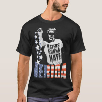 Camiseta Mulheres Trump Bae Engraçado 4 de julho Trump Salt