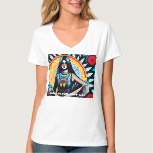 Camiseta Mulheres Tshirt - Alma cigana design