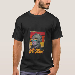 Camiseta Mulheres Um Ham Alexander Hamilton Retro Patriótic