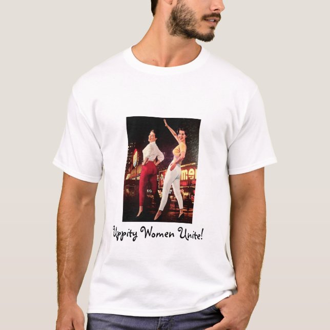 Camiseta Mulheres Uppity (Frente)