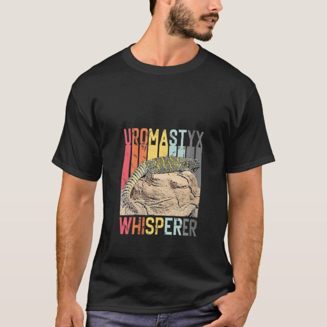 Camiseta Mulheres Uromastyx Whisperer Agama Desert Lizard V (Frente)