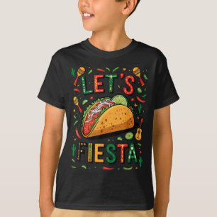 Camiseta Mulheres vamos festa taco cinco de maio engraçado