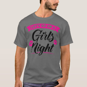 Camiseta Mulheres vamos para uma festa de noite das meninas
