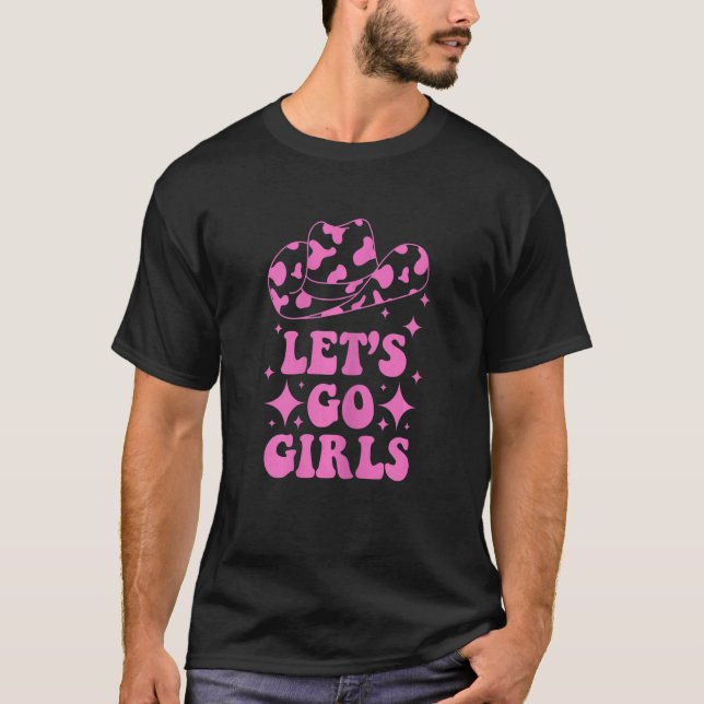 Camiseta Mulheres Vamos Vão Meninas Festa de solteira Noiva (Frente)
