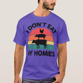 Camiseta Mulheres Vegan Eu não como meus pais Direitos dos 