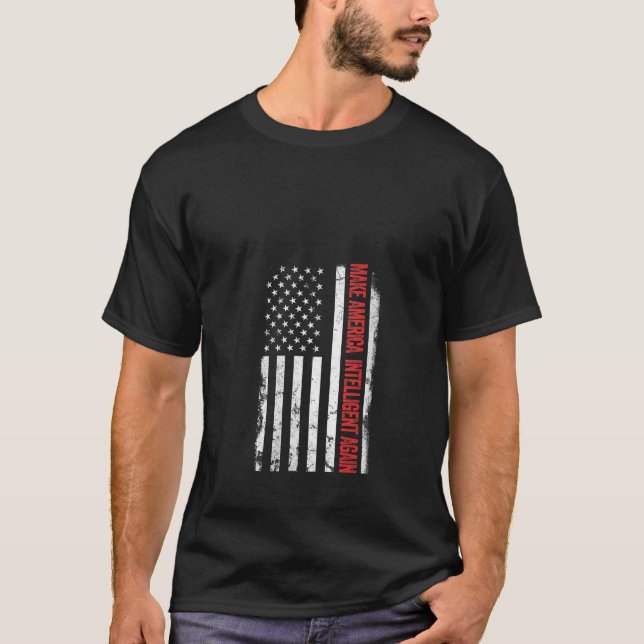 Camiseta Mulheres vencem sinalizador americano americano fa (Frente)