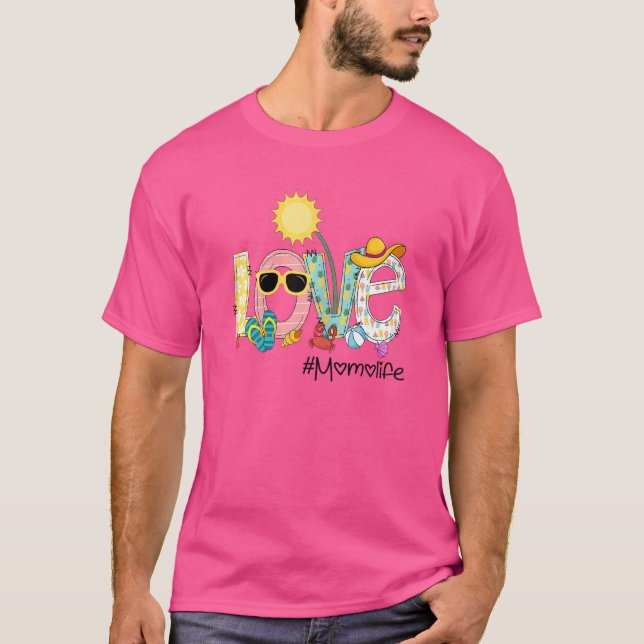Camiseta Mulheres Verão Amor Momolife Momo Férias de Amor (Frente)