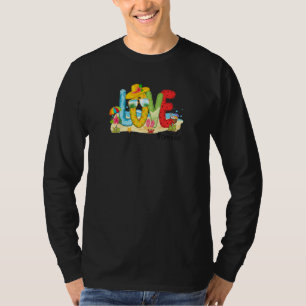 Camiseta Mulheres Verão Amor Omilife Omi Amor Férias de Pra