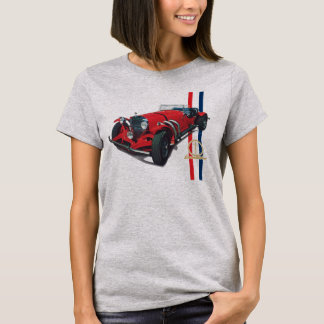 Camiseta Mulheres vermelhas SSK do Roadster da série de