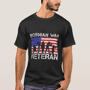 Camiseta Mulheres Veteranos da Guerra da Bósnia