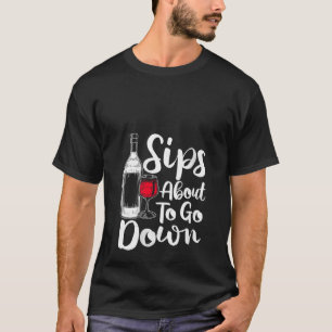 Camiseta Mulheres Vinho Bebidas Engraçadas Festas de Bebend