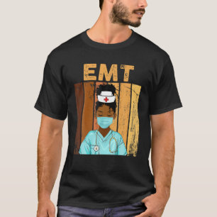 Camiseta Mulheres Vintage Black EMT Orgulho Afro História N