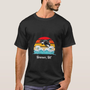 Camiseta Mulheres Vintage Bowser BC aflita Orca Killer Wh