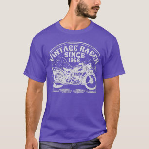 Camiseta Mulheres Vintage Racer Desde 1958