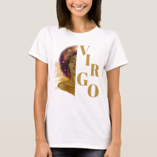 Camiseta Mulheres Virgo Season Zodiac Aniversário Agosto