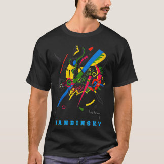 Camiseta Mulheres Wassily Kandinsky Abstrato Art Pequenos M