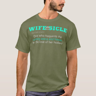 Camiseta Mulheres Wifesicle Funny Definition Curling Say