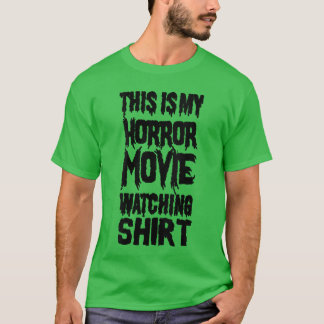Camiseta Mulherismo É Meu Filme De Terror Assistindo Comédi