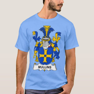 Camiseta Mullins Casaco da Guarda Familiar de Armas