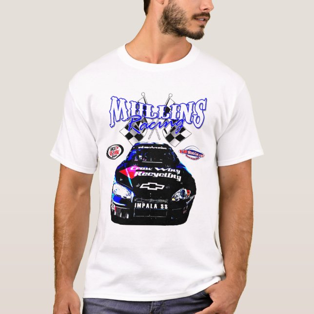 Camiseta Mullins que compete o Tshirt (Frente)