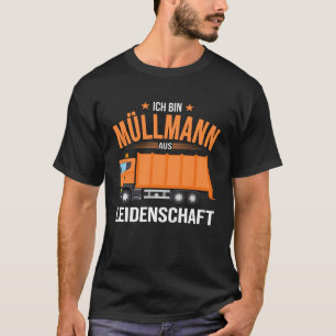 Camiseta Müllmann aus Leidenschaft Gestão de Resíduos