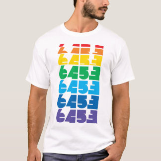 Camiseta multicolor 6453 Block masculina