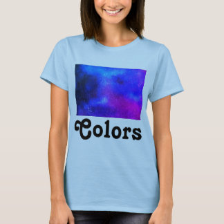 Camiseta multicolorido