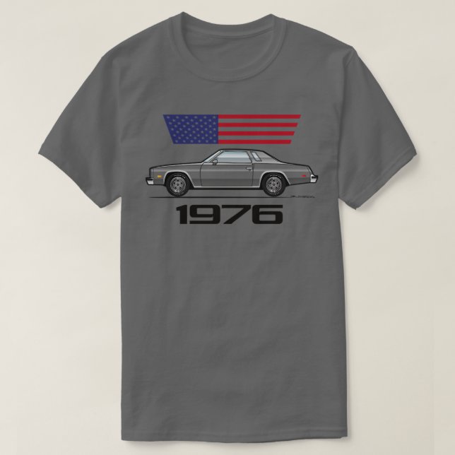 Camiseta multicor 1976 (Frente do Design)