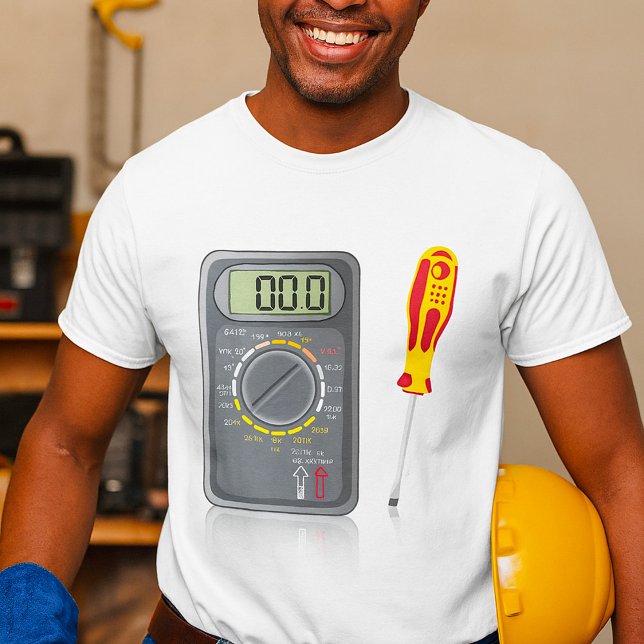 Camiseta Multimeter Mens T-Shirt (Criador carregado)