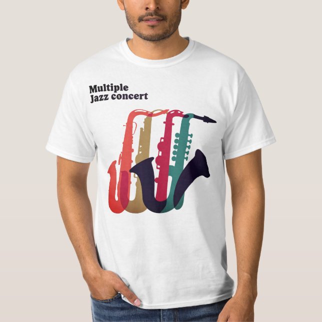 Camiseta Multiple Jazz Concert (Frente)