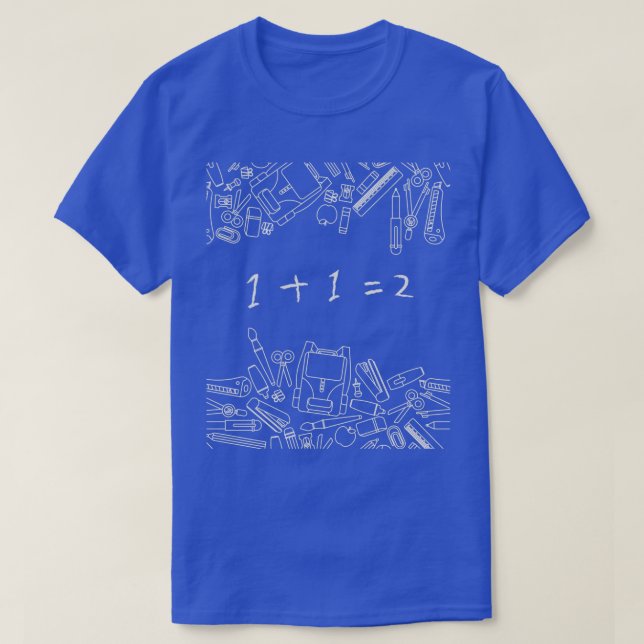 Camiseta Multiplication table (Frente do Design)