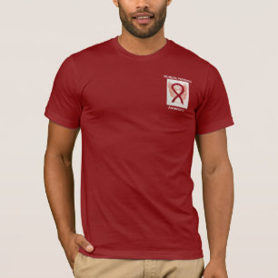 Camiseta Múltiplo Myeloma Sensibilização Fita Anjo Tema