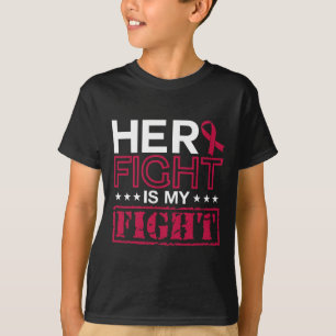 Camiseta Múltiplos Mielomas Sensibilização Sua Luta É Minha