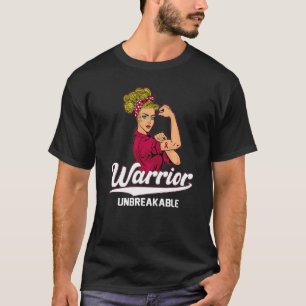 Camiseta Múltiplos Myelomas Sensibilizando o Guerreiro Inse