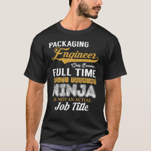 Camiseta Multitarefa do Engenheiro de empacotamento