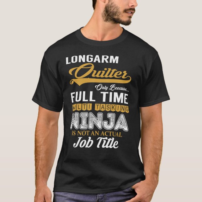 Camiseta Multitarefa do filtro Longarm (Frente)