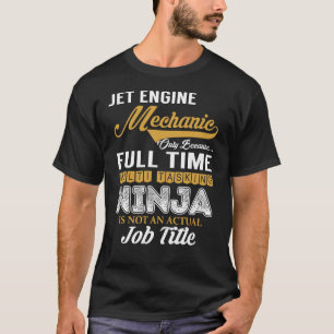 Camiseta Multitarefa Mecânica do Mecanismo Jet