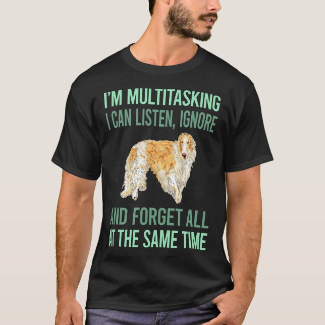 Camiseta Multitasking Borzoi 01 (Frente)